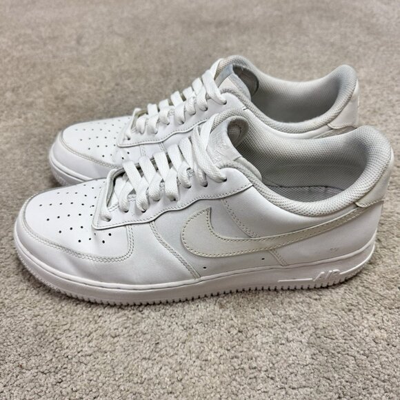Nike Air Force 1 Sneakers Men’s White Lace Up Size 11.5 main image 10